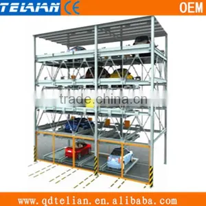 Lift-sliding Hydraulic Multi Levels Car Storage Car Parking System Parking Lift thumbnail-1