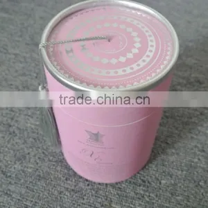 Pink Cosmetic Packaging Paper Core Tube thumbnail-4
