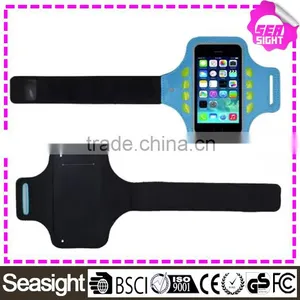 Armband With Led Light, PVC 8 Led Sport Armband, Mobile Phone Flashing Led Armband thumbnail-1