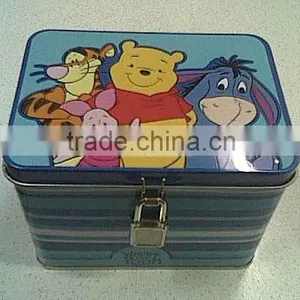Square Money Box With Clip Lock thumbnail-1