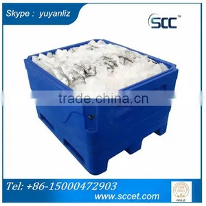 Rotomold Plastic Tub, Insulated Storage Tub 1000L for Fish, Shrimp & Meat thumbnail-5