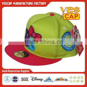 Embroidery Flat Bill Snapback Hats thumbnail-3