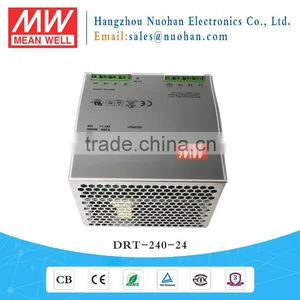 Meanwell DRT-240-24 240W 24V Three Phase Industrial DIN RAIL Power Supply thumbnail-2