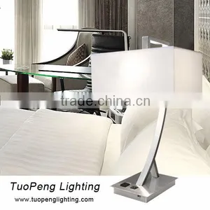 Hotel Dual Desk Lamp , Dresser Lamp , End Table Lamp thumbnail-1