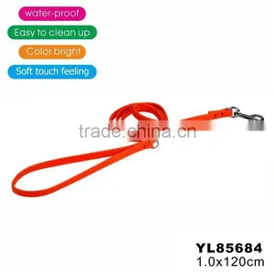 Resistant to Dirty Water Proof TPU Leather Soft Touch Feeling Rainbow Dog Leashes thumbnail-1