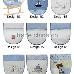 Hand Made Cradle Baby Moses Basket / Moses Basket Set /maize Basket/ Bassinet,/ Corn Basket /with Rocking Stand BB-019 thumbnail-2