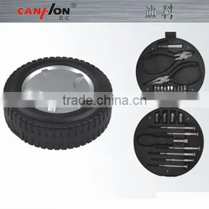24pcs Special Promotion Gift Tool Set Tire Shape /Tool Kit/Gift Tool Set thumbnail-1