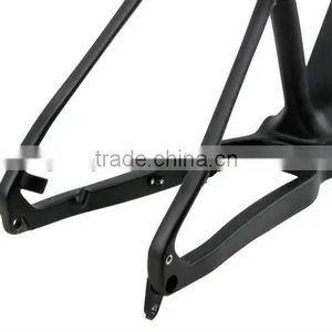 Popular 2015 Fat Bike Frame Fat Bike 120mm BB Shells 197mm Rear Spacing Carbon Fatbike Frameset thumbnail-2