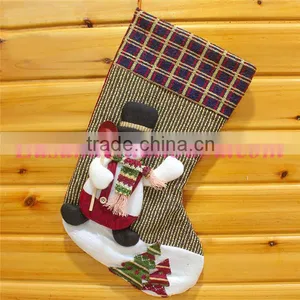 Bulk Handmade Woven Party Occasion Christmas Stockings 45*28cm thumbnail-3