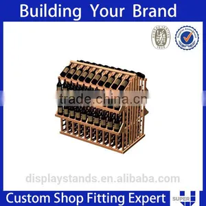 Handmade Wooden Wine Display Cabinet Storage Rack thumbnail-1