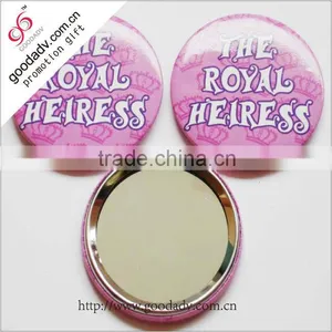 2014 Factory New Design Hot Sell Metal Cosmetic Mirror thumbnail-1