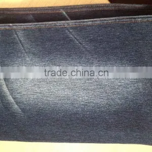 Indigo Knit Denim Fabric:320gsm 85.6%cotton 12%polyester 2.4%spandex From Changzhou China thumbnail-2