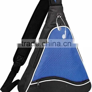 Fashion Sling Bag 600D Polyester With Rubber Logo thumbnail-6