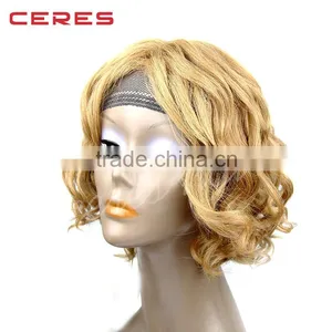 New Arrival Short Blonde Hair Wig Overnight Delivery Lace Wigs thumbnail-4