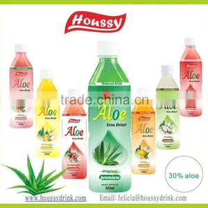 China 500ml Long Label Bottled Aloe Juice Drink thumbnail-1