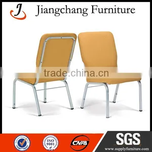 Stackable Indoor Metal Chair For Church JC-E71 thumbnail-1