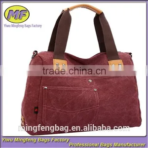 2015 New Fashionable Tote Canvas Woman Lady Bag thumbnail-1