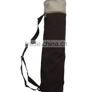 Custom High Quality Fasionable Tote and Shoulder Polyester Cylinder Mat Storage Bag Yoga Bag thumbnail-2