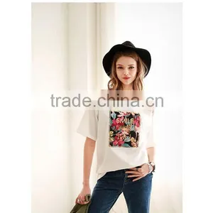 High Quality Custom Slim Fit Designed T-shirt Printing thumbnail-3