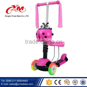2016 Riding on Push Baby Scooter With Brake /cheap Kid Scooter 3 Wheel / Big Wheels Children Scooter thumbnail-5