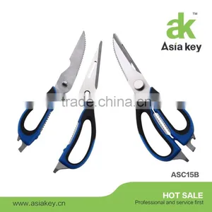 Multi-purpose Come Apart S/S Fridge Kitchen Scissors Shears thumbnail-4