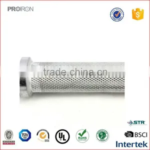 Professional Crossfit Olympic 14"Solid Steel Threaded Dumbbell Handle Bar thumbnail-5