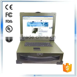 15.4" 6u 4 Slot CPCI Rugged China OEM Laptop thumbnail-1