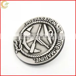 Zinc Alloy Antique Bronze Plating 3D Custom Australia Badge With Pin thumbnail-1
