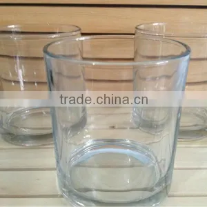 12oz Glass Candle Jar Clear thumbnail-1