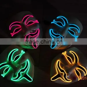 EL Wire V For Vendetta Mask / V for Vendetta el Wire Mask / Vendetta el Wire Mask thumbnail-1