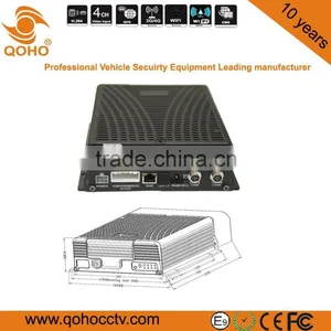 Vehicle 8-CH Mobile DVR 2TB HDD/SSD 4G Online For Bus GPS Google Map thumbnail-3