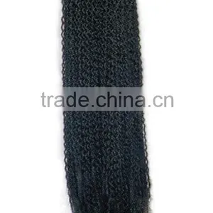 Afro Kinky Curly 100% Indian Human Hair Extensions thumbnail-1