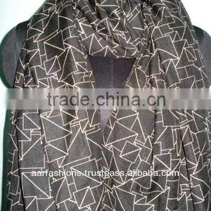 COTTON PRINTED SCARF 2014 thumbnail-1