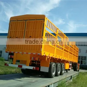 Hot Selling 60Ton Fence Trailer /Cargo Truck Trailer thumbnail-3