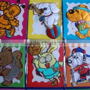 Fashional Fabric Embroidered Sticker thumbnail-1