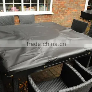 UV Anti Waterproof Round Table Covers Outdoor Furnituer Covers thumbnail-5