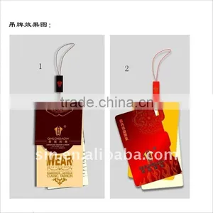 Elegant Colorful Paper Printing Clothing Tags thumbnail-1