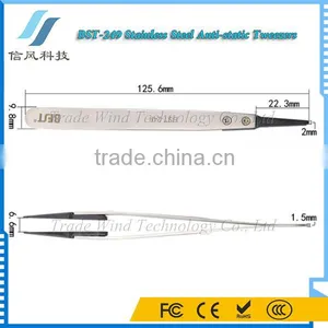 BST-249 Highly Precise Stainless Steel Anti-static Tweezers thumbnail-2
