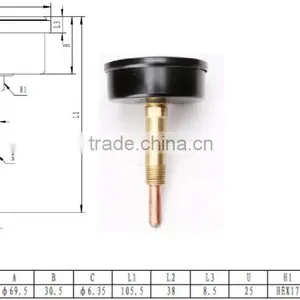 Recording Thermometer Pressure thumbnail-3