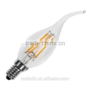 High Luminous Efficiency 100w/lm COB Led Filament Bulbs C35 Candle Light With CE ROHS Certificate thumbnail-2