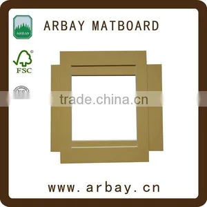 Wholesale Precut Acid Free Paper Matboard Mount Board Mat Board for Photo Frame thumbnail-3