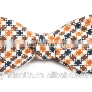 2016 Hot Selling Cheap and Fashion Plaid Mens Silk Bow Tie for Boys thumbnail-3
