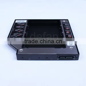2nd SATA Caddy for Universal Laptops 12.7mm HDD SSD Hard Drive Bay thumbnail-1