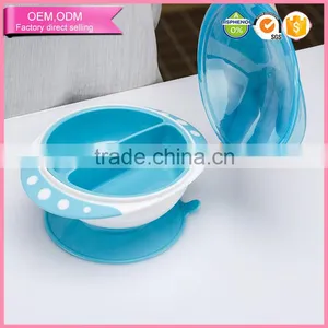 Spill Proof Plastic Baby Bowl Children Dinnerware Sets Bonus Fork and Spoon thumbnail-4