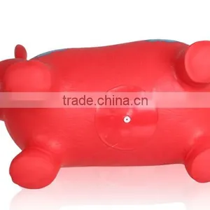 PVC Inflatable Toys Style Plastic Animal Toy for Kids Skip Animal Toys/ Jumping Horse thumbnail-5