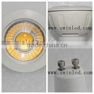 Hot Sale 7W GU10 220v Led Spotlights, 7W MR16 AC/DC 12V COB Interior Dimmable Led Spotlights Width Best Price thumbnail-4