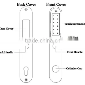 Password Door Digital Locks thumbnail-2