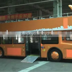 Wheelchair Loading Ramp Used for Sightseeing Buses thumbnail-4