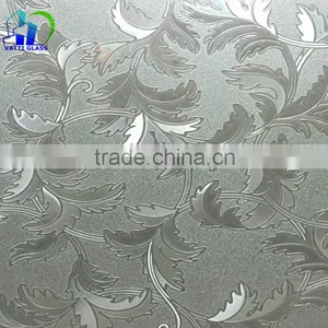 Chinese Fashion Design Diamond Embossed Glass Art Glass thumbnail-1