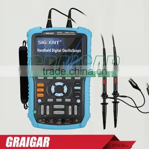 SHS815 Handheld 150MHz 1GSa/s 2 Channels Oscilloscope 2M Memory Depth & Multimeter 2 In1 USB 5000mAh Lithium Battery thumbnail-1